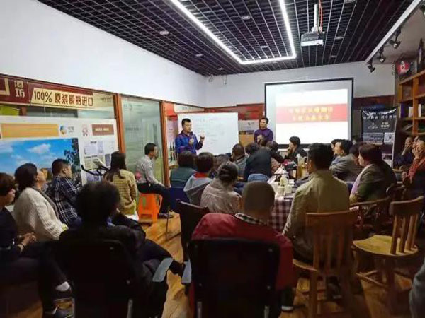 企叮咚助力舜森?凱國紅酒體驗館實拍圖