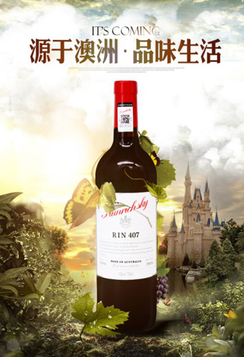 奔富星空紅酒