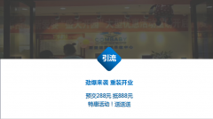 勁爆來襲 重裝開業 預交288元 抵888元 特惠活動！